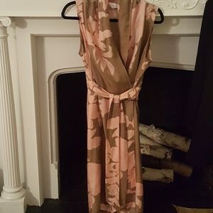 Vintage Paul Smith 100% Silk Romantic Wrap Dress
